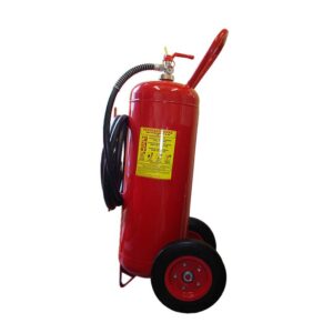 Τροχήλατος πυροσβεστήρας ξηράς κόνεως 25 kg.