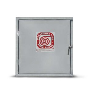 Πυροσβεστική φωλιά μικρή κενή, διαστάσεων 50x50x13cm, INOX 304