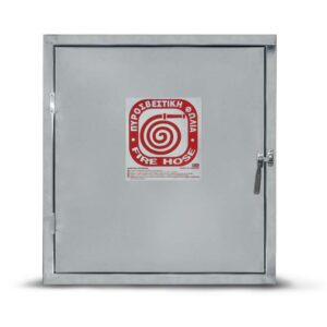 Πυροσβεστική φωλιά μεγάλη κενή διαστάσεων 70x63x18cm INOX SS 430