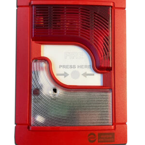 Αυτόνομη φαροσειρήνα με ενσωματωμένο κομβίο αναγγελίας και εφεδρικό φωτισμό