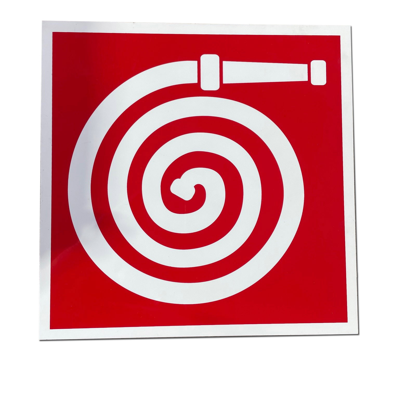 Αυτοκόλλητο σήμανσης πυροσβεστικής φωλιάς, 21x21cm