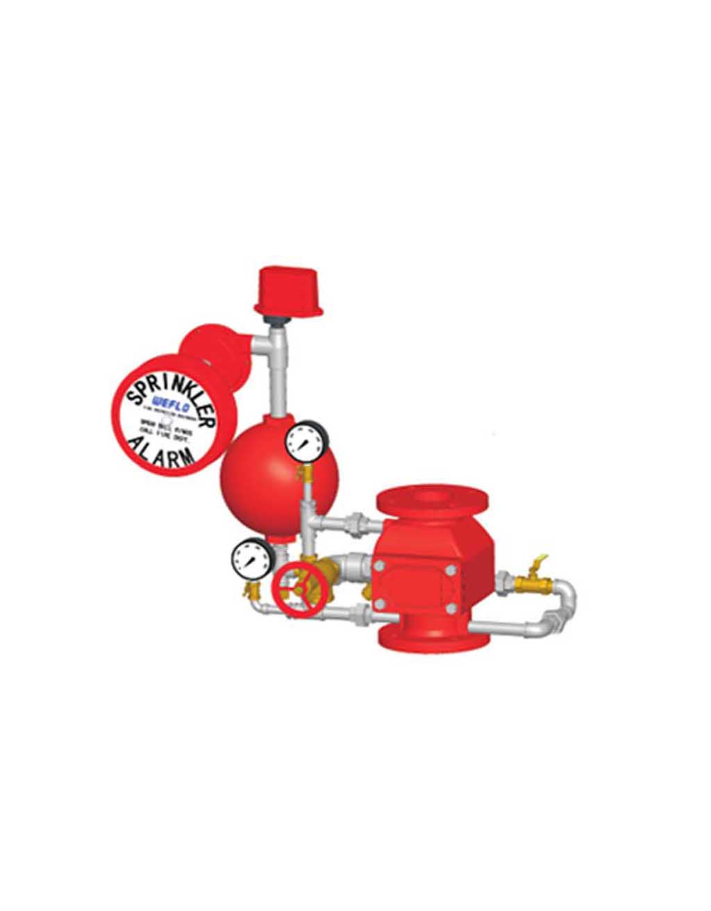 Alarm valve 4"
