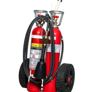 Τροχήλατος πυροσβεστήρας CO2 2 X 5kg