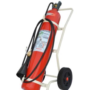 Τροχήλατος πυροσβεστήρας CO2, 30kg