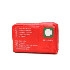 Φαρμακείο μεγάλο για ΙΧ, Ιταλικό πιστοποιημένο κατά DIN13164, σε μαλακή θήκη, διαστάσεις 250x150x75mm