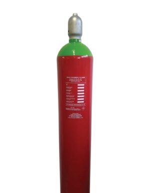 Φιάλη IG-541, 40lt, 200 bar πίεση λειτουργίας, 8,4m3 κατασβεστικού υλικού