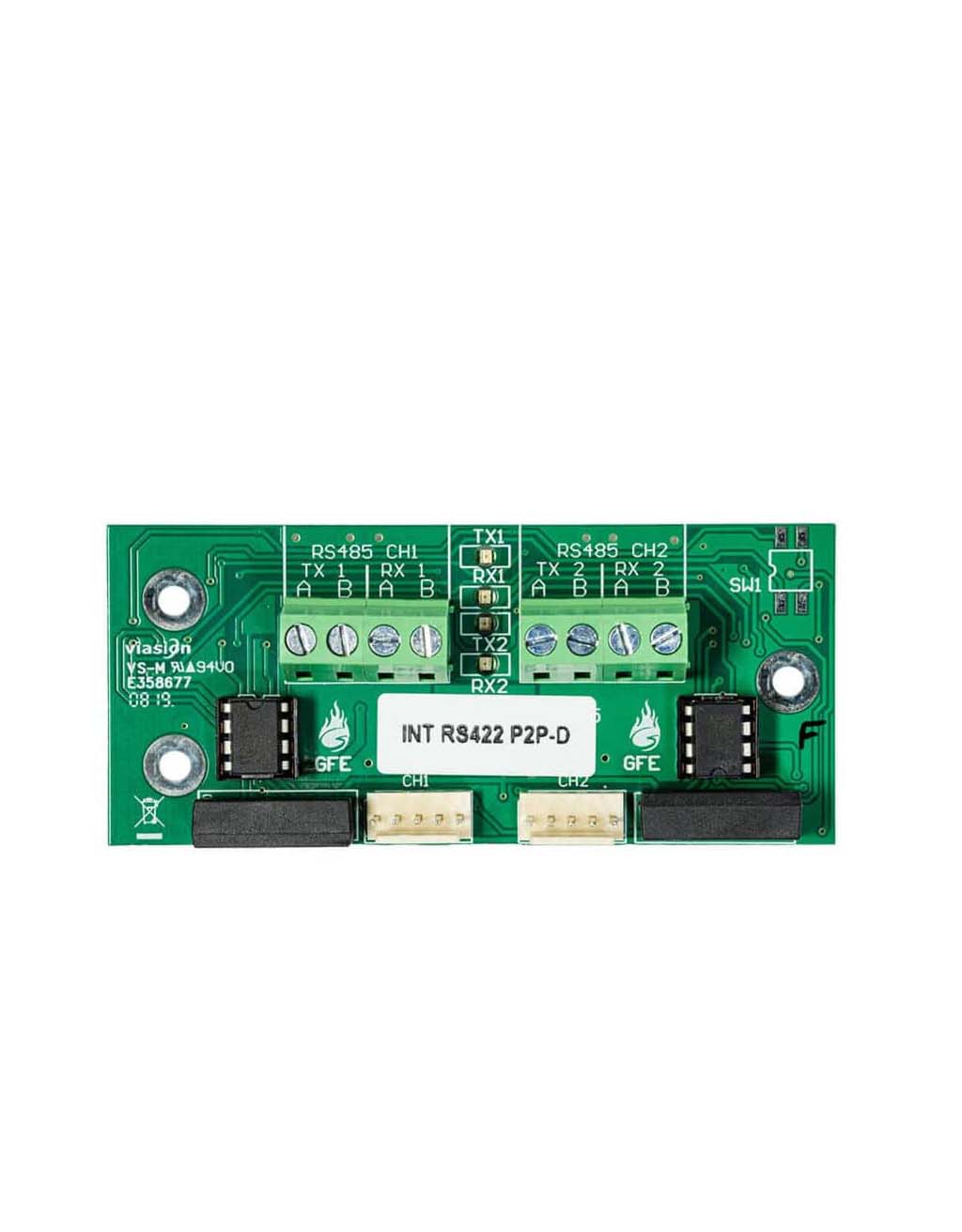 Πλακέτα καλωδιακής διασύνδεσης πίνακα G-ONE ή Gekko ή Octo+ με επαναλήπτη Chameleon Display