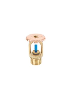 Sprinkler 1/2’’, 141°C, upright, εγκεκριμένο από UL/FM, bronze