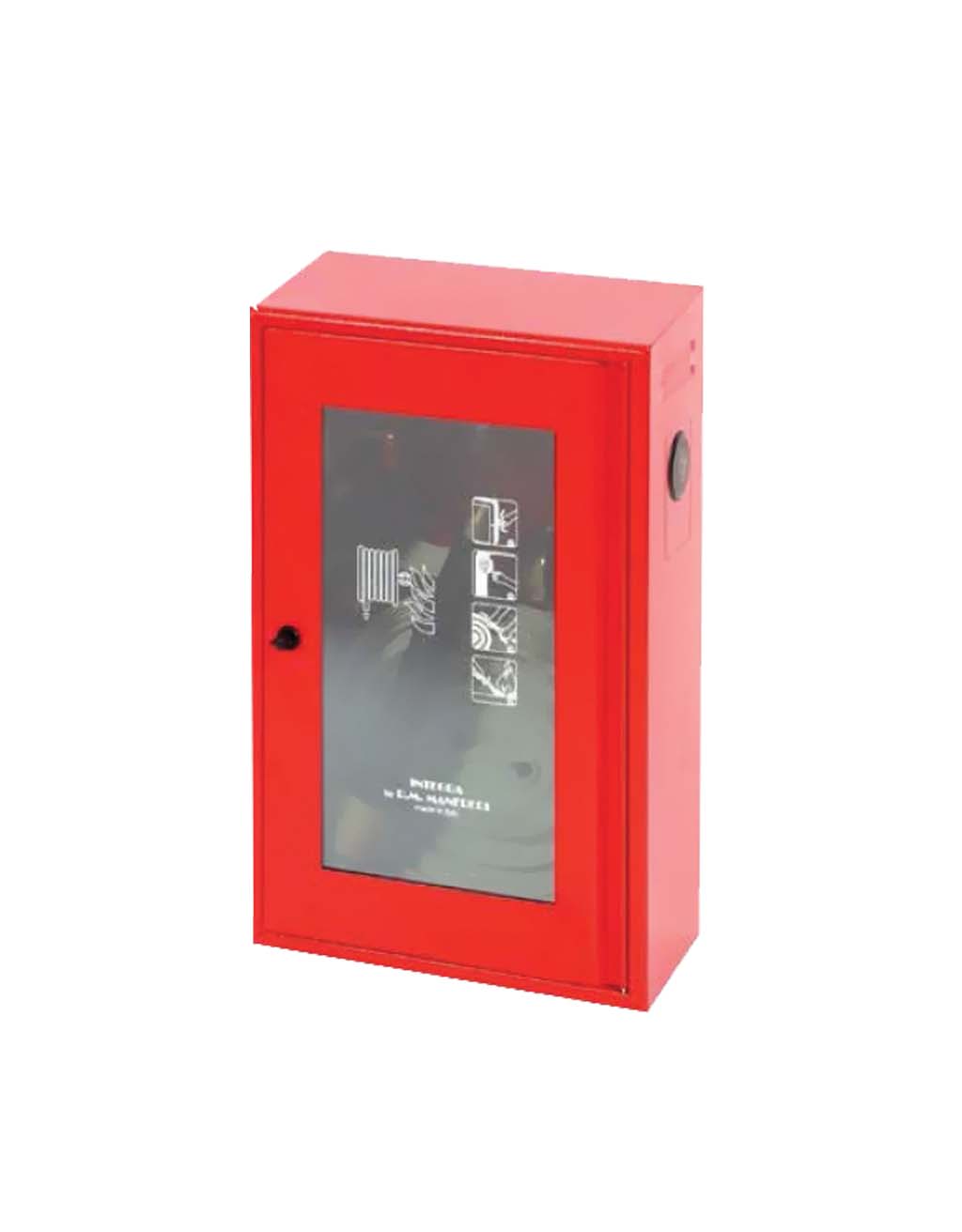 Πυροσβεστική φωλιά Ιταλικής κατασκευής, σύμφωνη με το EN 671-2 με οπή για τη σωλήνα