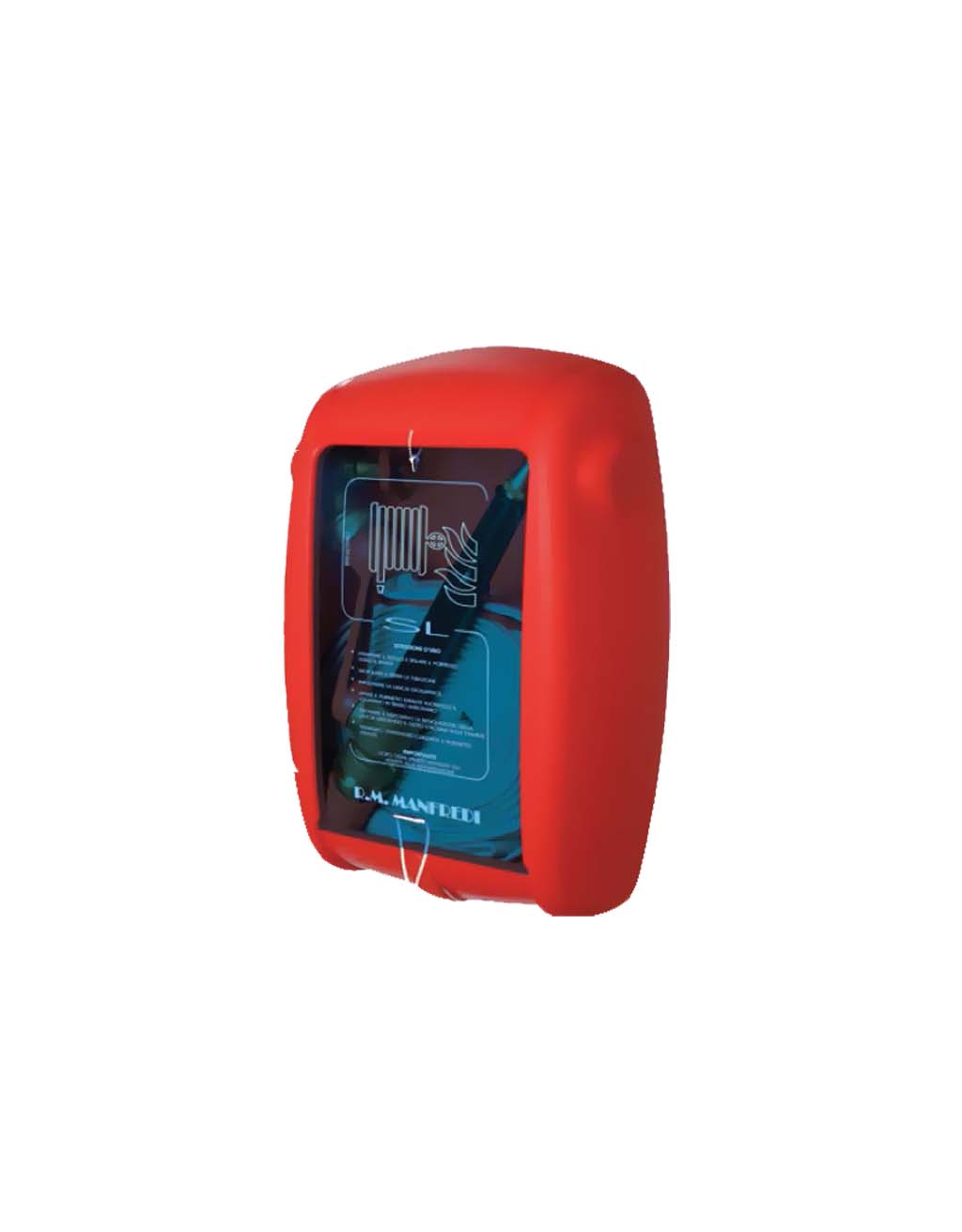 Πυροσβεστική φωλιά Iταλικής κατασκευής, σύμφωνη με το EN 671-2 πλαστική