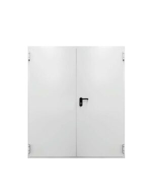 Πυράντοχη πόρτα, δίφυλλη, 160 (80 + 80) Χ 205cm, 60 λεπτών
