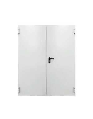 Πυράντοχη πόρτα, δίφυλλη, 140 (90 + 50) Χ 215cm, 60 λεπτών