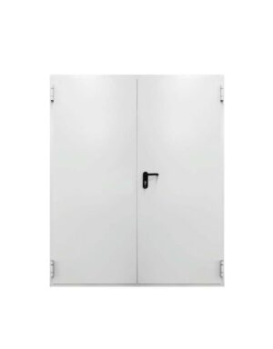 Πυράντοχη πόρτα, δίφυλλη, 160 (80 + 80) Χ 215cm, 60 λεπτών