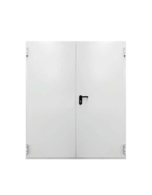 Πυράντοχη πόρτα, δίφυλλη, 180 (90 + 90) Χ 215cm, 60 λεπτών