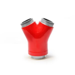 Δίκρουνο αλουμινίου με είσοδο 3’’ και 2 εξόδους 2 1/2’’