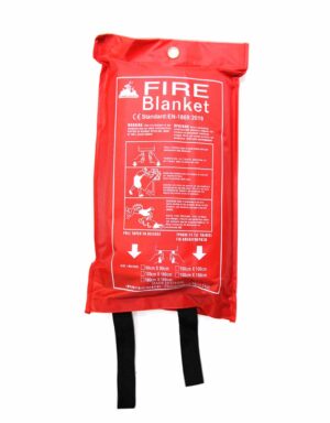 Fire blanket.