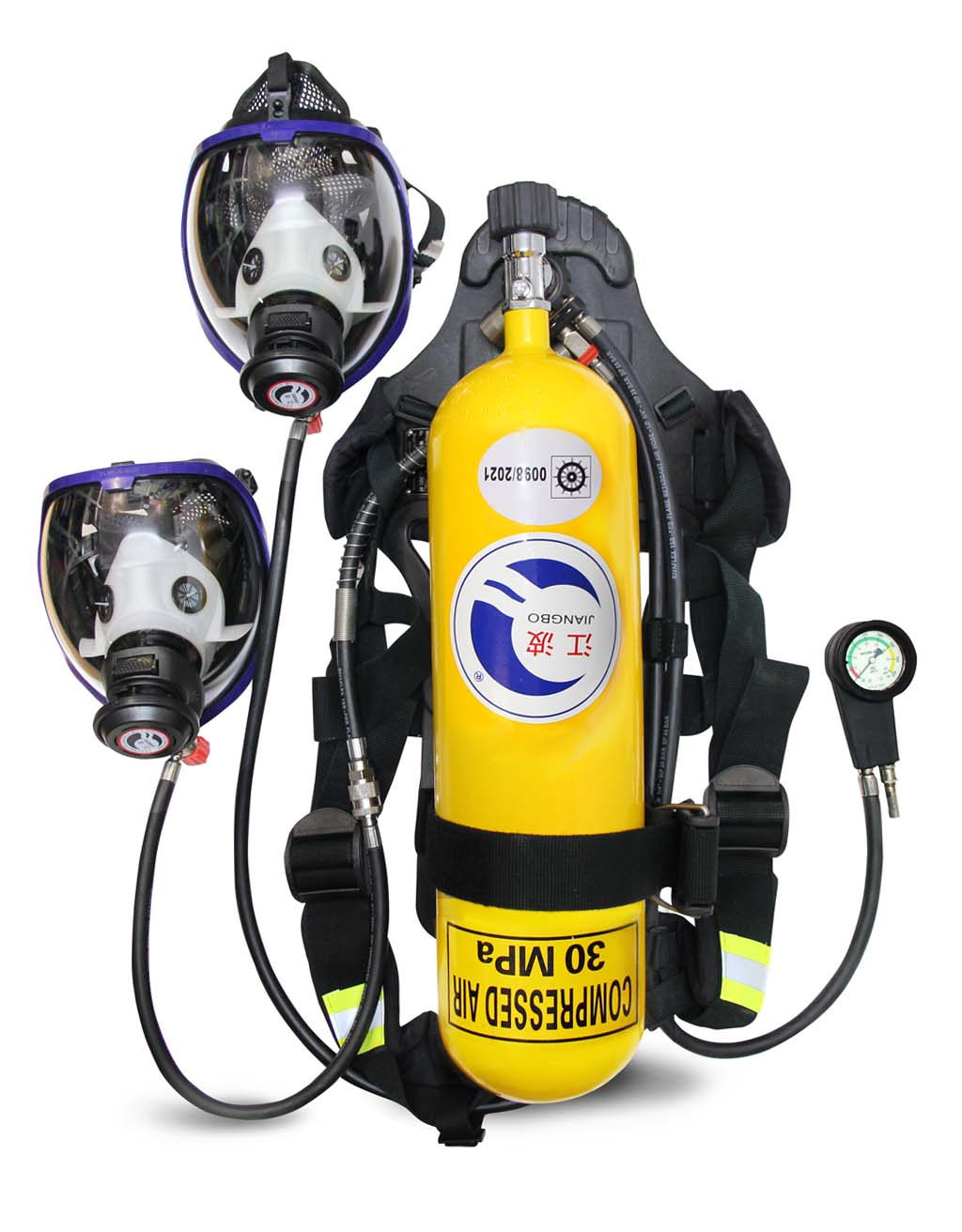 Πλήρης αναπνευστική συσκευή (απόλυτα σύμφωνη με ΦΕΚ 2434/Β/2014, άρθρο 11. παρ. Β2)