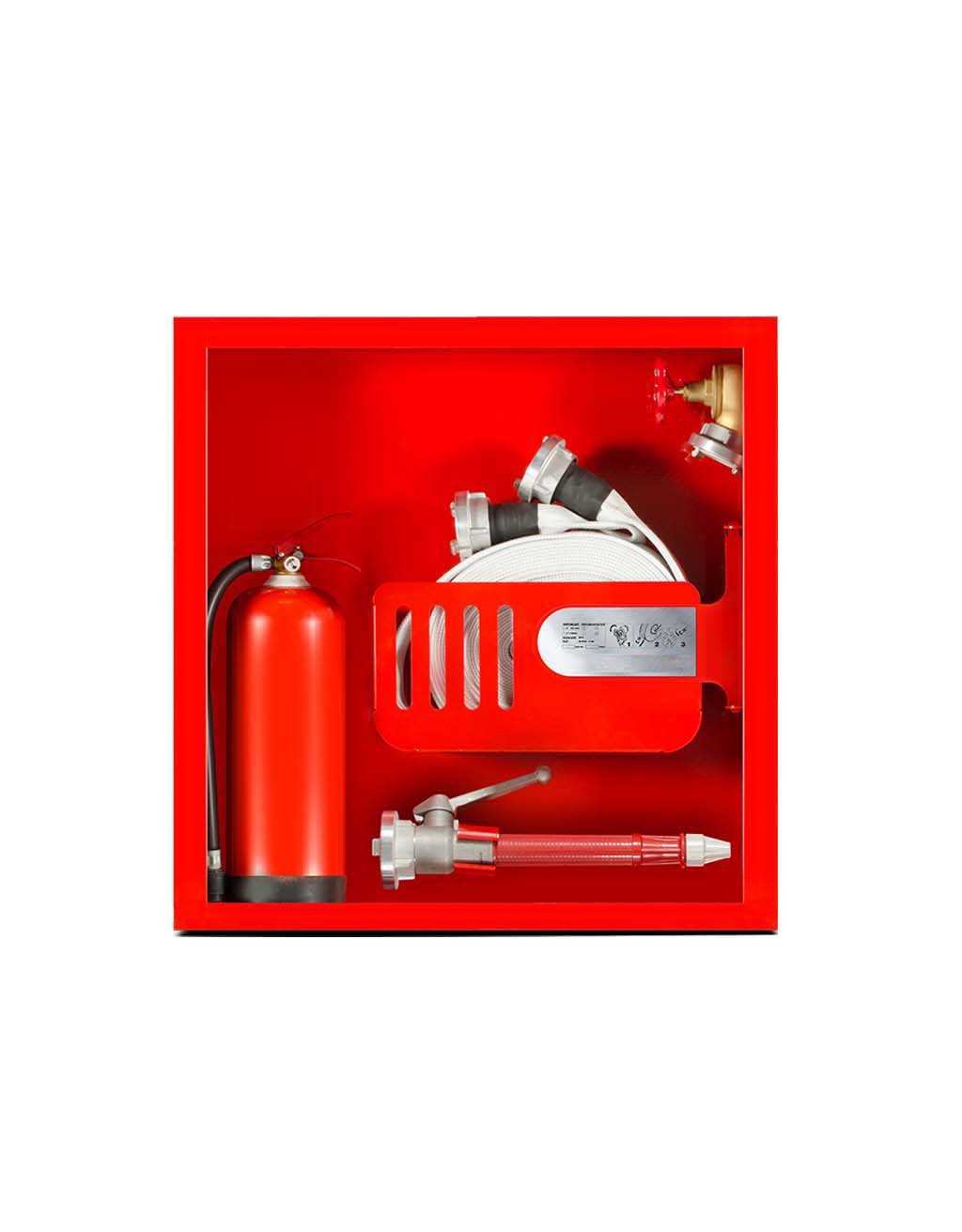 Πυροσβεστική φωλιά σύμφωνη με το EN 671-2 με Plexiglass