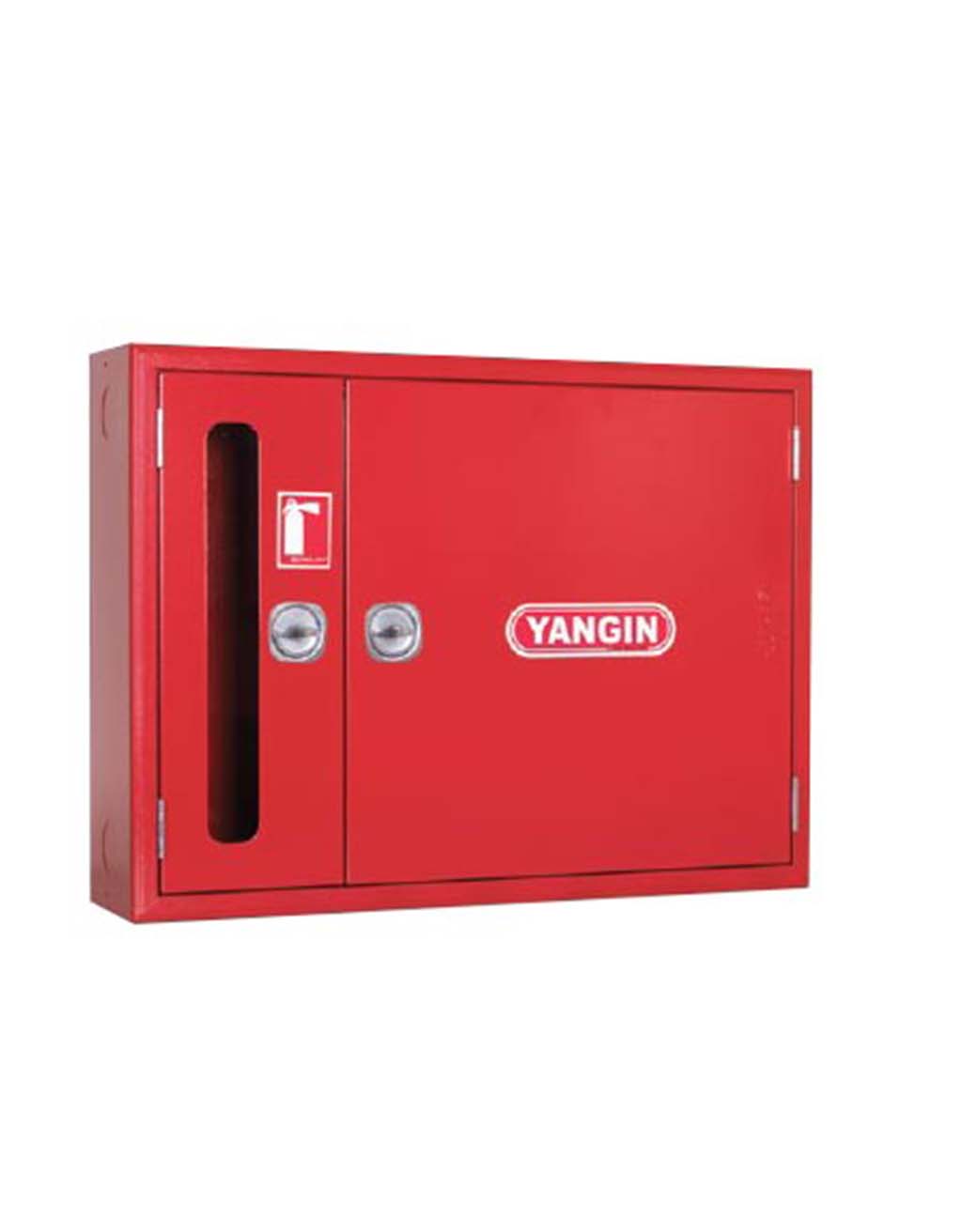 Πυροσβεστική φωλιά ΕΝ671-2 με κρουνό ορειχάλκινο 2’’ και μάνικα τρεβίρα 2’’ 30m 1.000x750x220mm (ΠxYxB) Με χωριστή θέση για πυροσβεστήρα