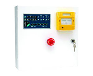 Πίνακας κατάσβεσης της Olympia Electronics.