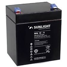 Sealed type battery, 12V-4,5Ah.