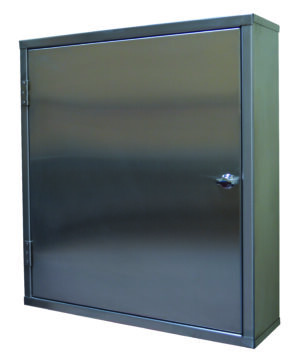 Large INOX SS 304 fire hose cabinet