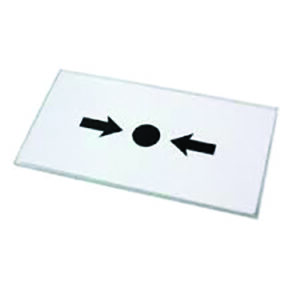 Spare glass for call point.