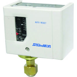 Pressure switch 10 bar.