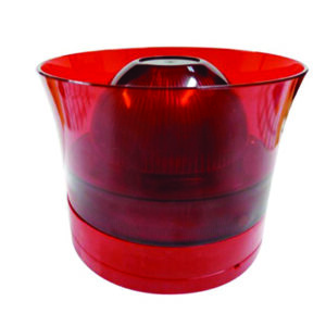 Sounder beacon loudspeaker with capability of pre-recorded messages.