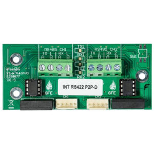 Interface for cable connection within a network ofG-ONE, Gekko or Octo+ panels with Chameleon Display Mini Rep repeaters.