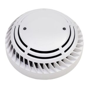 Addressable photoelectric smoke detector, with double mesh, suitable for dirty environments (double net).