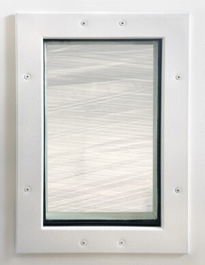 Fire-rated crystal kit 30x40cm, 120 minutes.