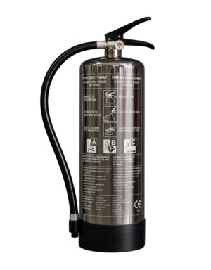 Inox 6kg dry powder fire extinguisher, 27Α-183Β C.