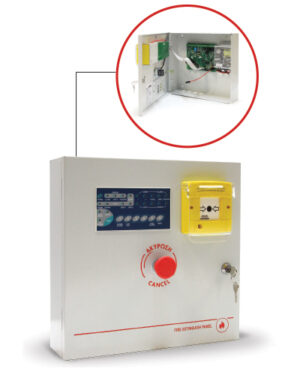 Πίνακας κατάσβεσης της Olympia Electronics.